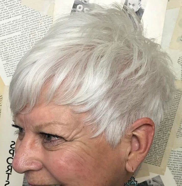 Best Hairstyles And Haircuts For Women Over 70 | Short Hair Models