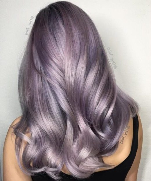 pastel purple hair dye