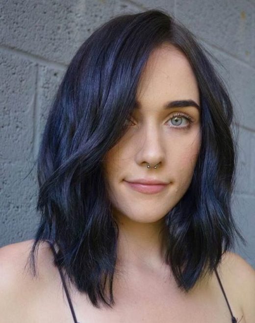 20 Blue Hair Colors For Women With Short Hair In 2022 Short Hair Models 