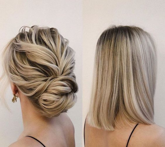 prom hairstyles for short hair half up half down