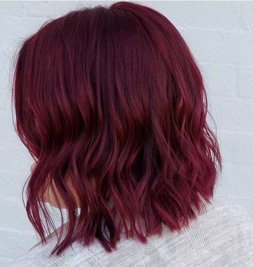 10 Gorgeous Burgundy Hair Colors to Spice Up Your Look | Short Hair Models