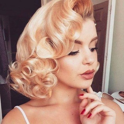 retro vintage short hairstyles