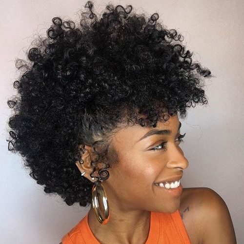 short curly hairstyles black hair