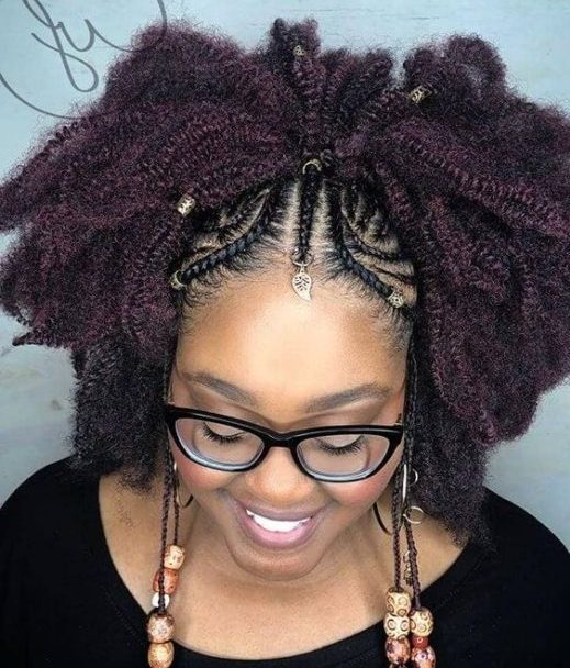 short natural hair twist styles