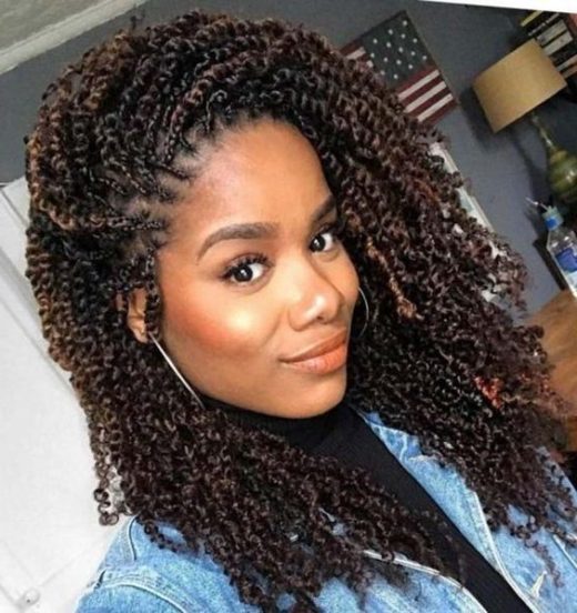 short natural hair twist styles