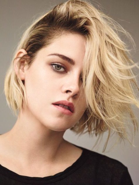 shoulder length kristen stewart hair