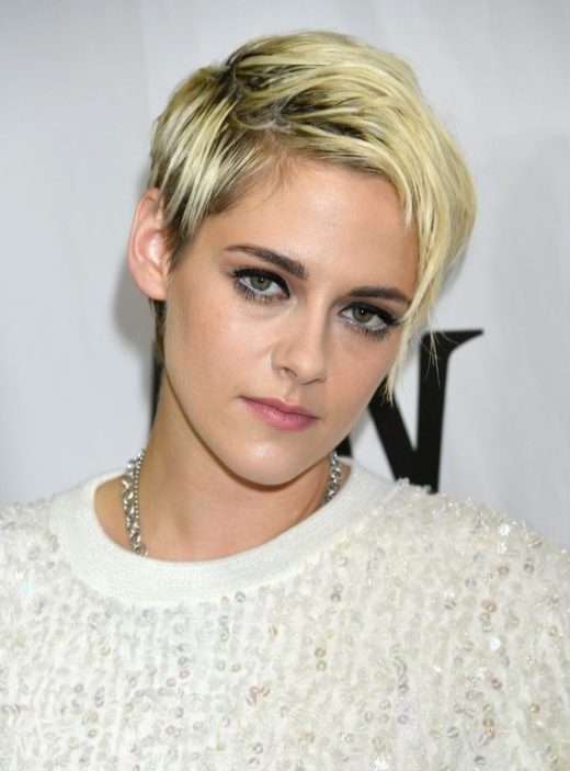 shoulder length kristen stewart short hair