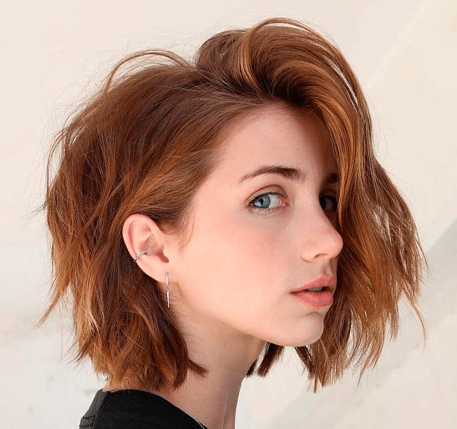 sunset hair color for short hair