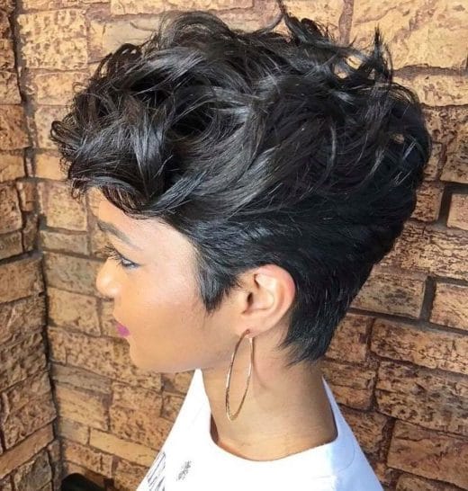 undercut edgy pixie cut