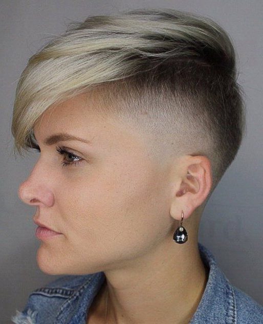 undercut feminine short hair