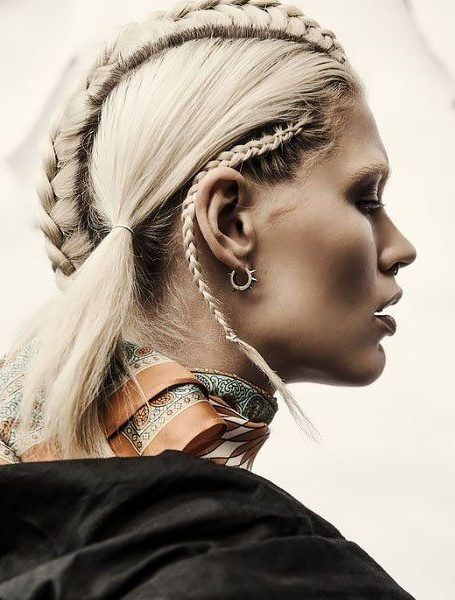 undercut viking haircut