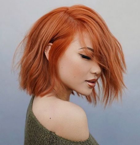 unique hair color ideas for short hair