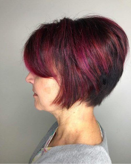 wedge haircuts for over 40