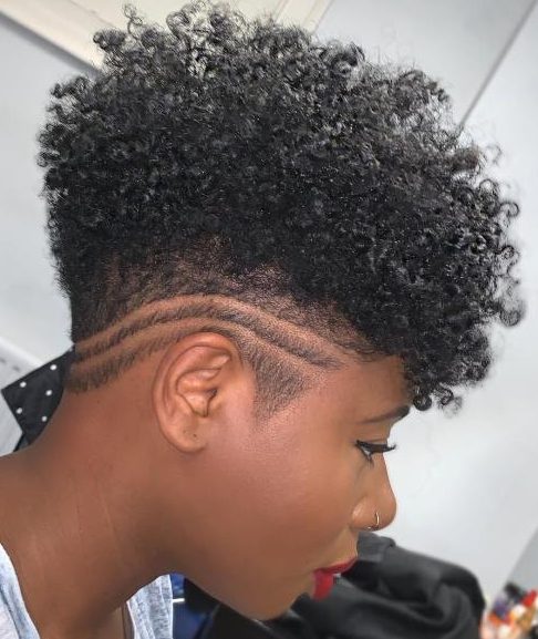 Black natural short haircuts