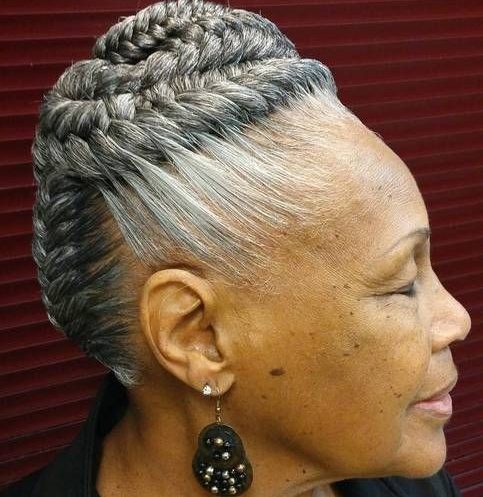 Braided Hairstyles for Older Black Ladies 2021 | Short Hair Models