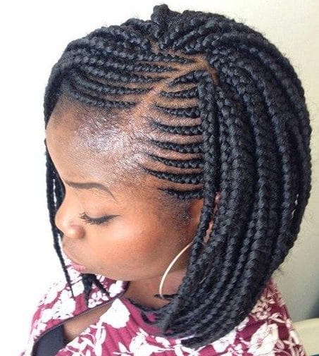 Cornrow braids braids for over 60