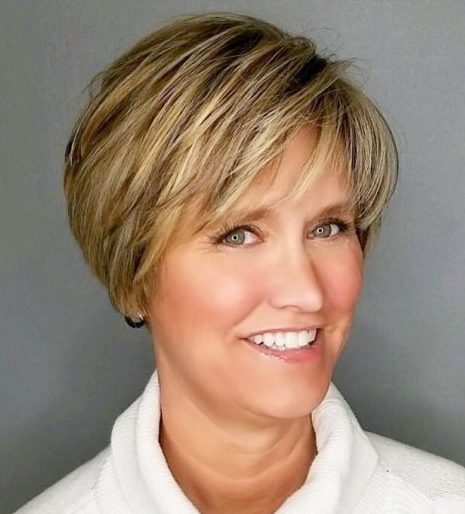 Easy short hairstyles for over 60