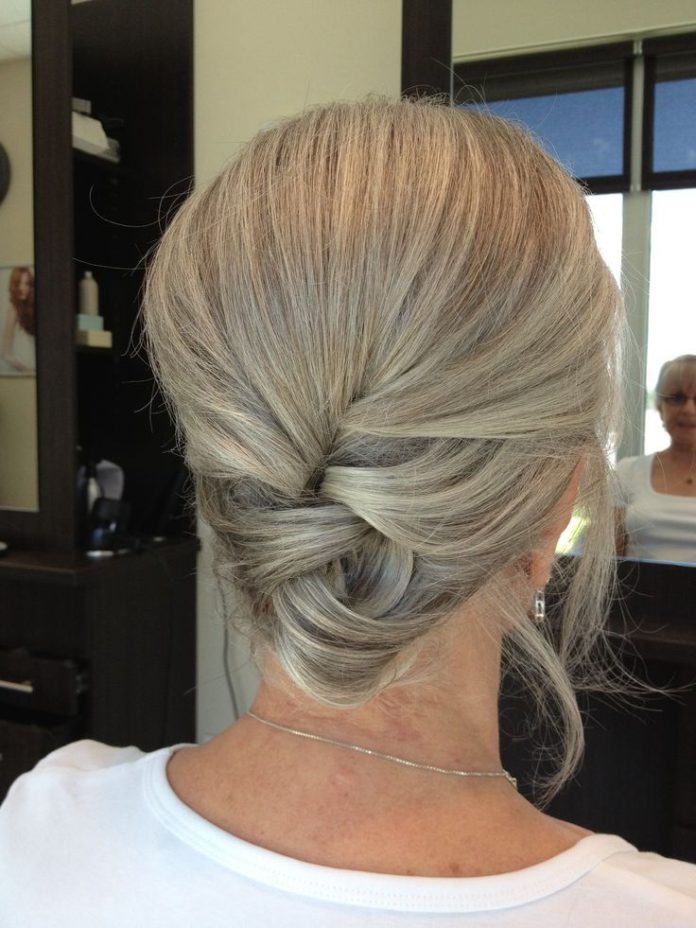 Older updo hairstyles for over 50