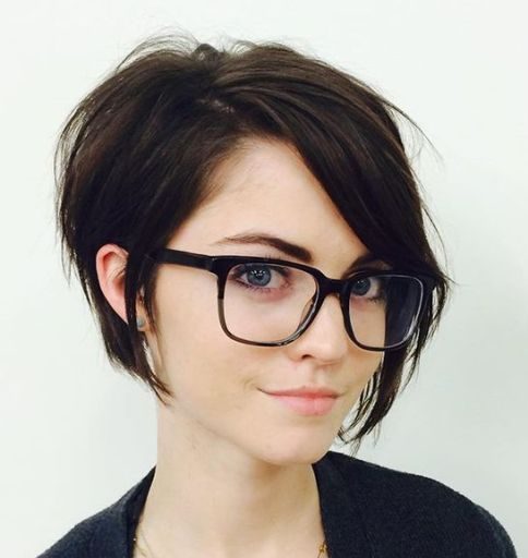 Pixie cuts for older ladies with glasses 2021
