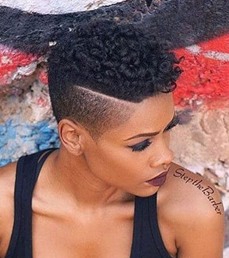 Short natural hairstyles black hair