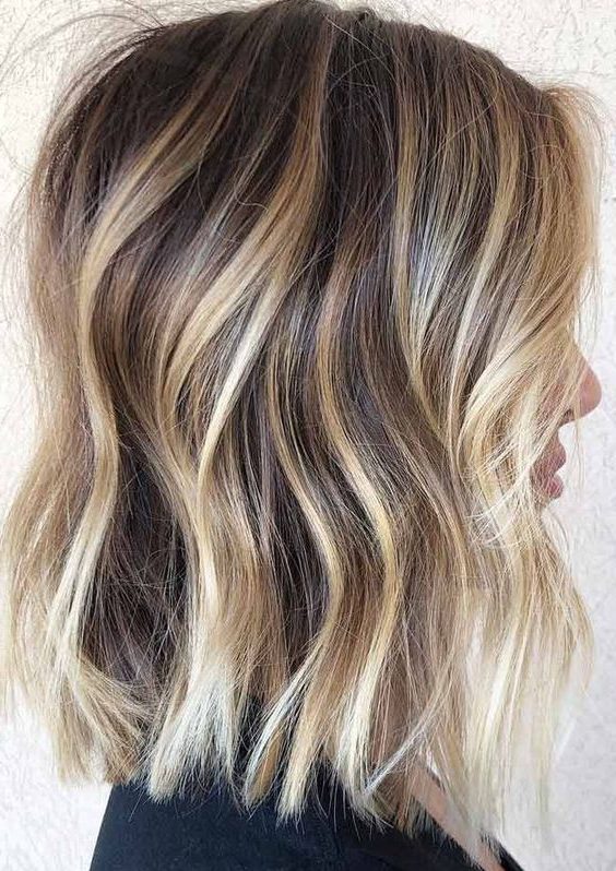 Shoulder length layered hairstyles