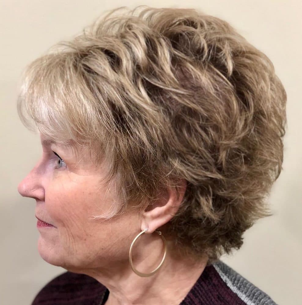 Haircuts For Seniors With Fine Hair Short Haircuts Older Hairstyles Woman Old Style Year Mature