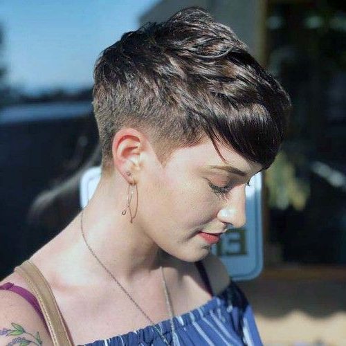 black female fade haircut designs