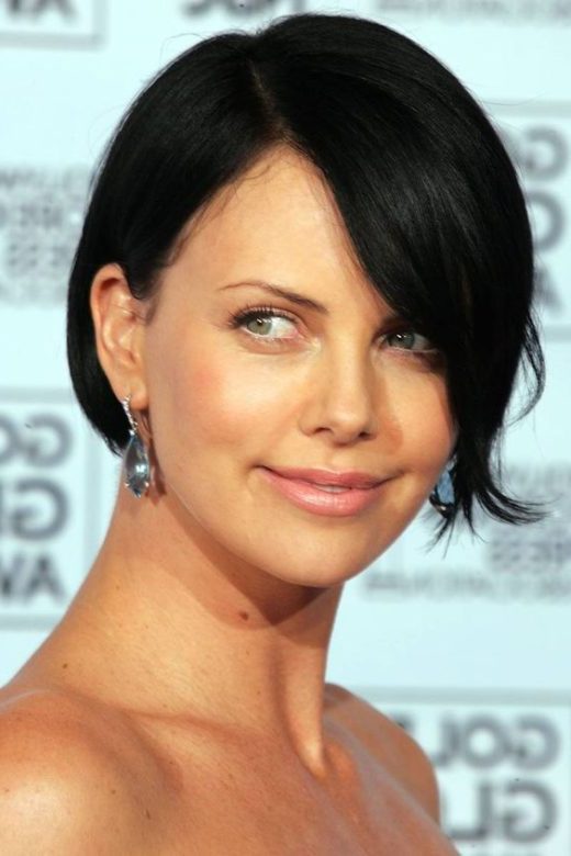 charlize theron old guard haircut back