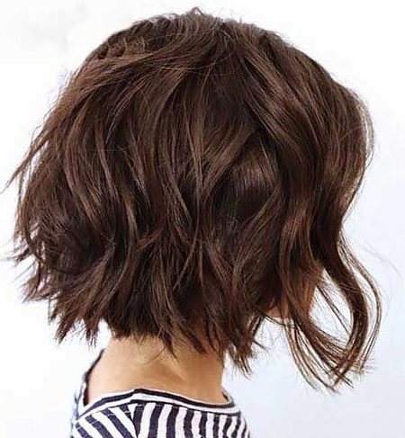 chubby face short wavy hairstyles