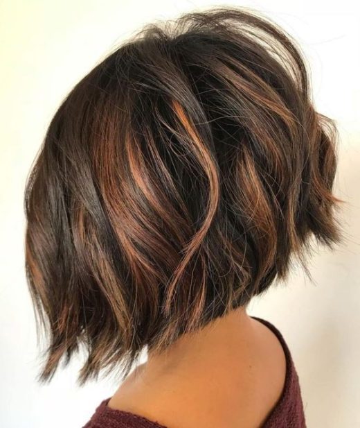 high stacked inverted bob