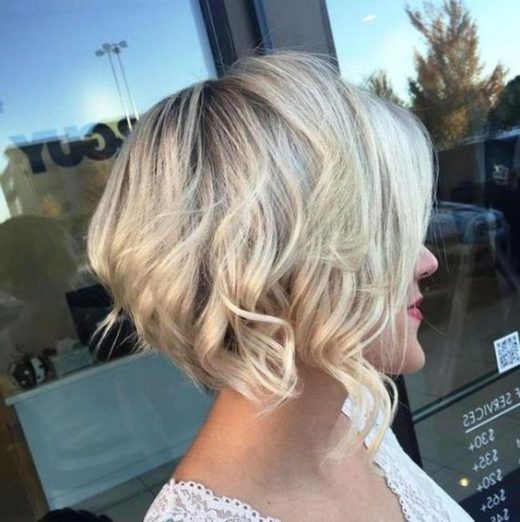 jaw length short choppy bob