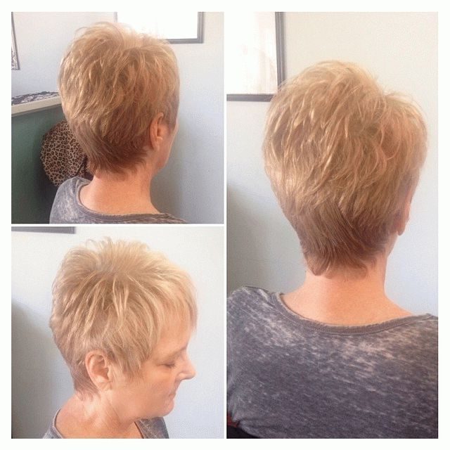 layered hairstyles for 60 year old woman with thick hair