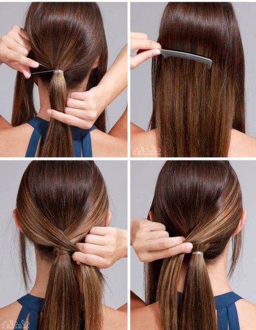 lazy easy hairstyles for school