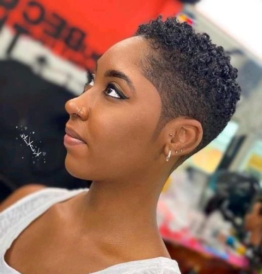 low maintenance short natural haircuts for black females