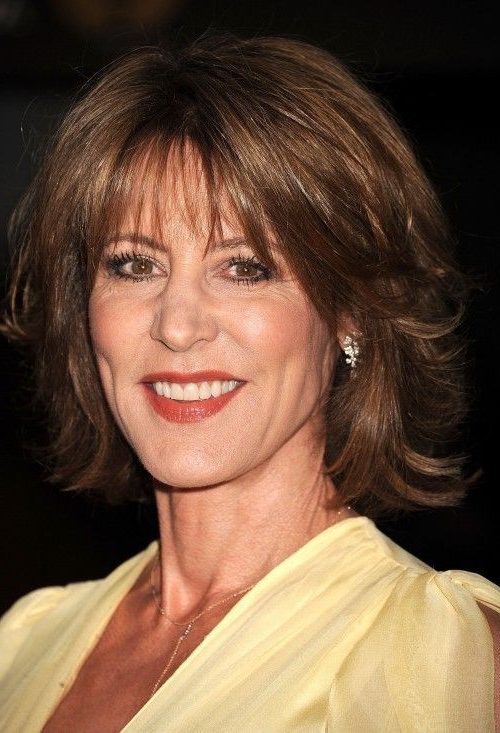 medium layered bob hairstyles for over 50