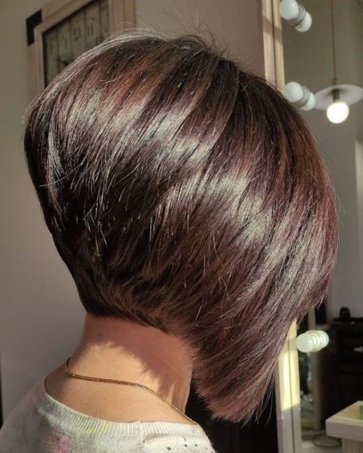 medium length wedge haircut