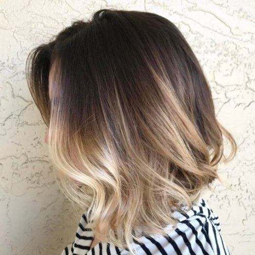 medium ombre hair