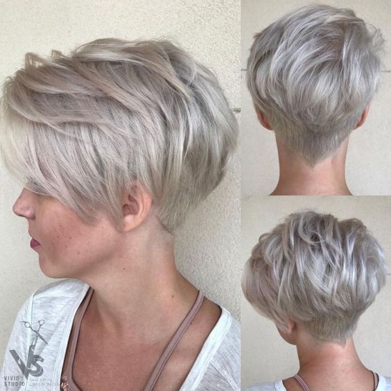 pixie cut for fine hair over 60
