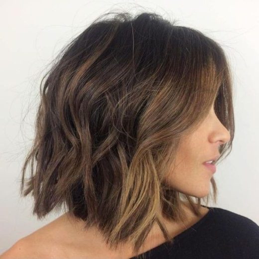 round face short hairstyles for thick hair