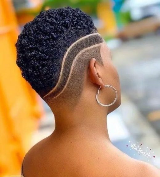 short natural haircuts for black females