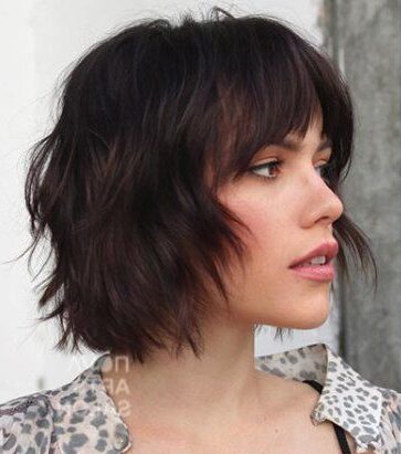 thick hair short shaggy hairstyles