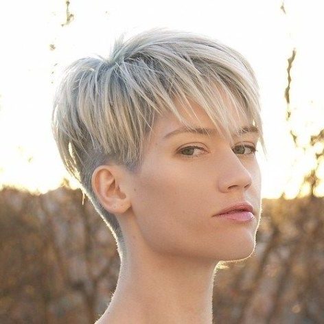 undercut feminine short hair