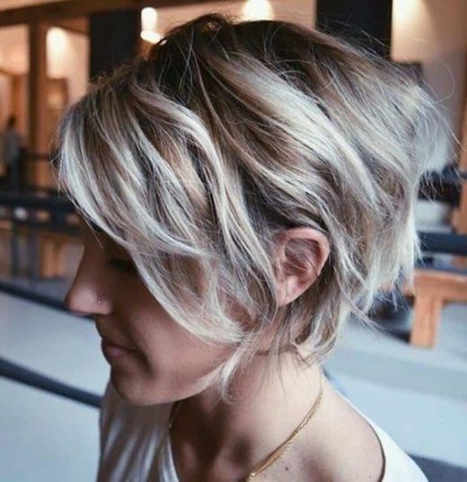 undercut wedge hair style