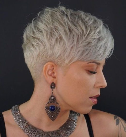 undercut women short hair