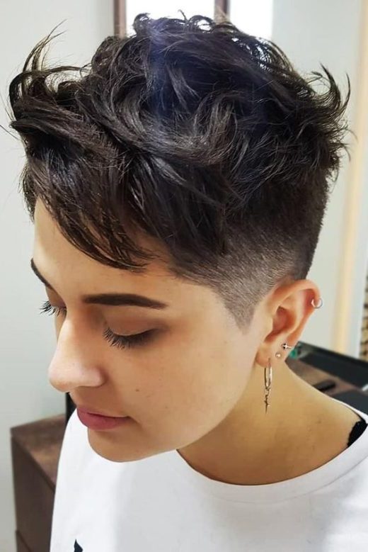 women's fade haircuts long hair