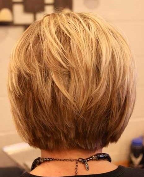 Layered bob bob hairstyles for over 50
