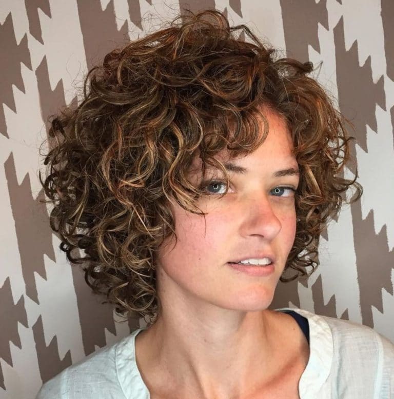 Easy Short Curly Hairstyles for Over 50