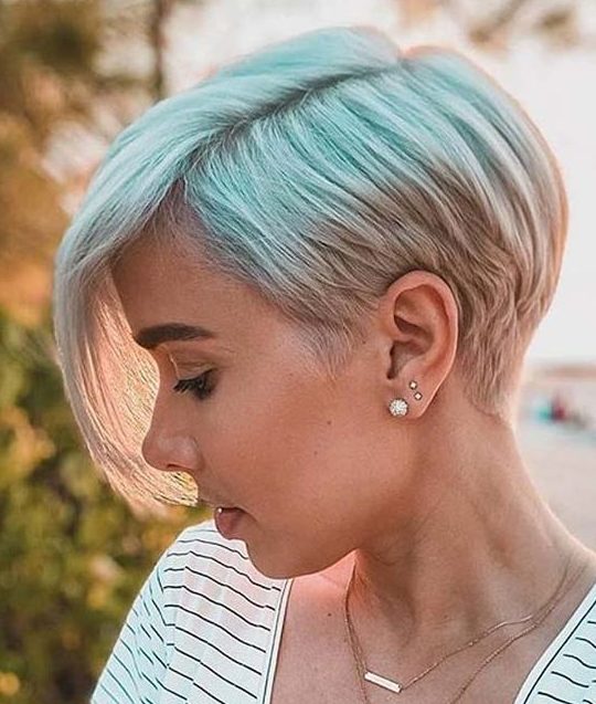 Long pixie cut 2021