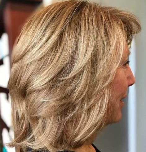 Layered Hairstyles for Women Over 50