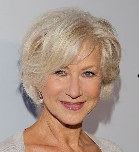 Low Maintenance Hairstyles For 60 Year Old Woman With Fine Hair Short 